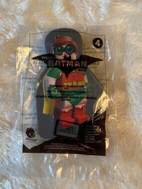 2/$30 McDonalds Lego Batman Movie Robin Catwoman No 4 Collectible Tin 2017 NIP